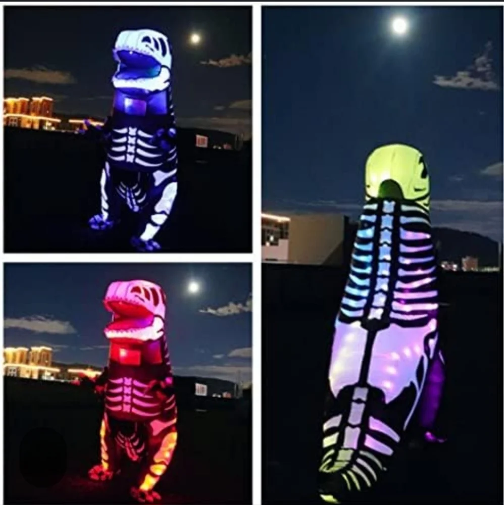 Kids Glow In The Dark Dinosaur Skeleton. Great Condition